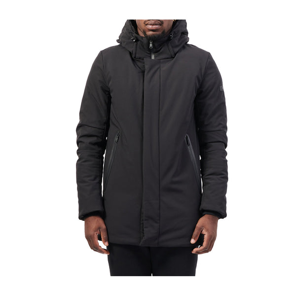 Yes Zee Parka Parka Uomo con interno trapuntato Nero - Francavilla Moda